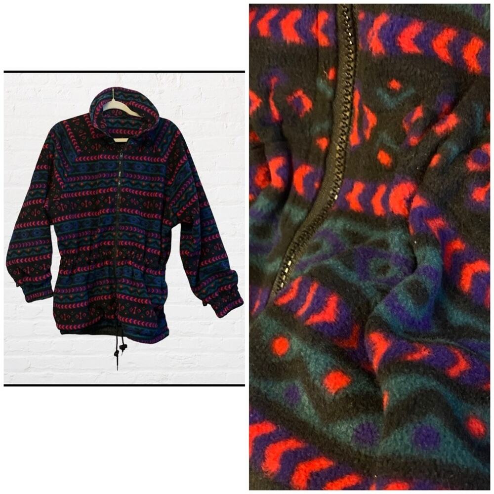 Vintage CB Sports ski fleece jacket